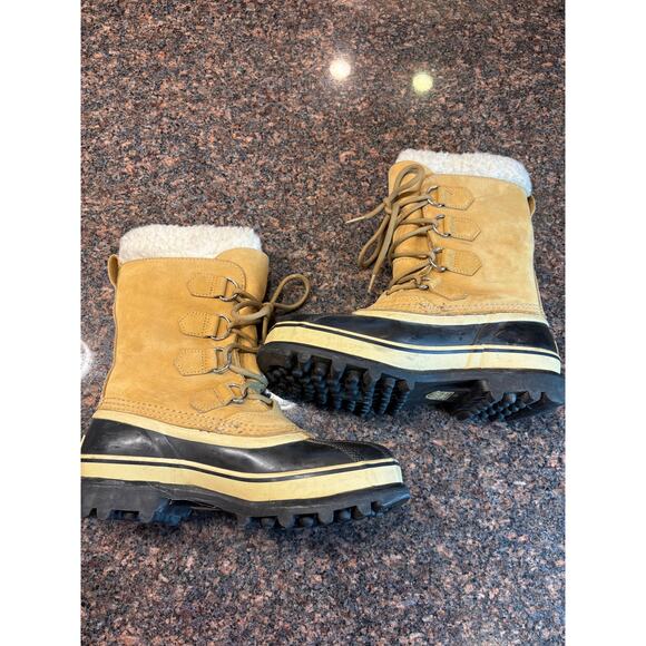 Sorel Women's Caribou Waterproof Boot Size 7 Excellent Condition - Picture 8 of 11